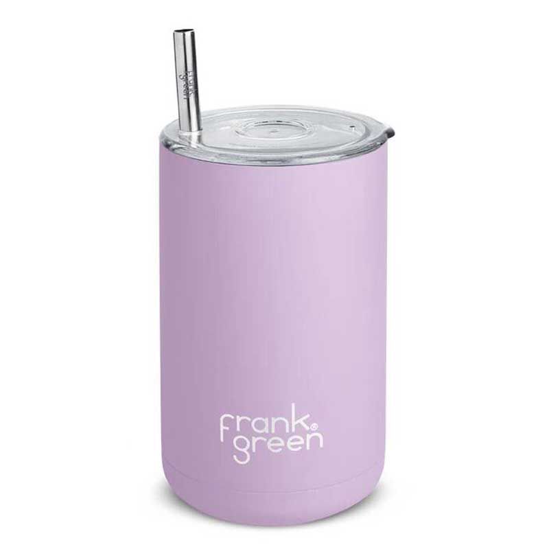 frank green Iced Coffee Cup with Straw Lilac Haze image number 0